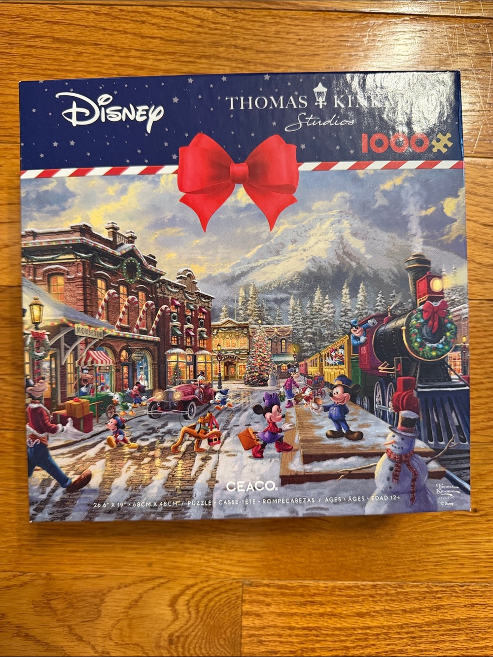 Disney Thomas Kinkade Studios Holiday Village Puzzle - NEW